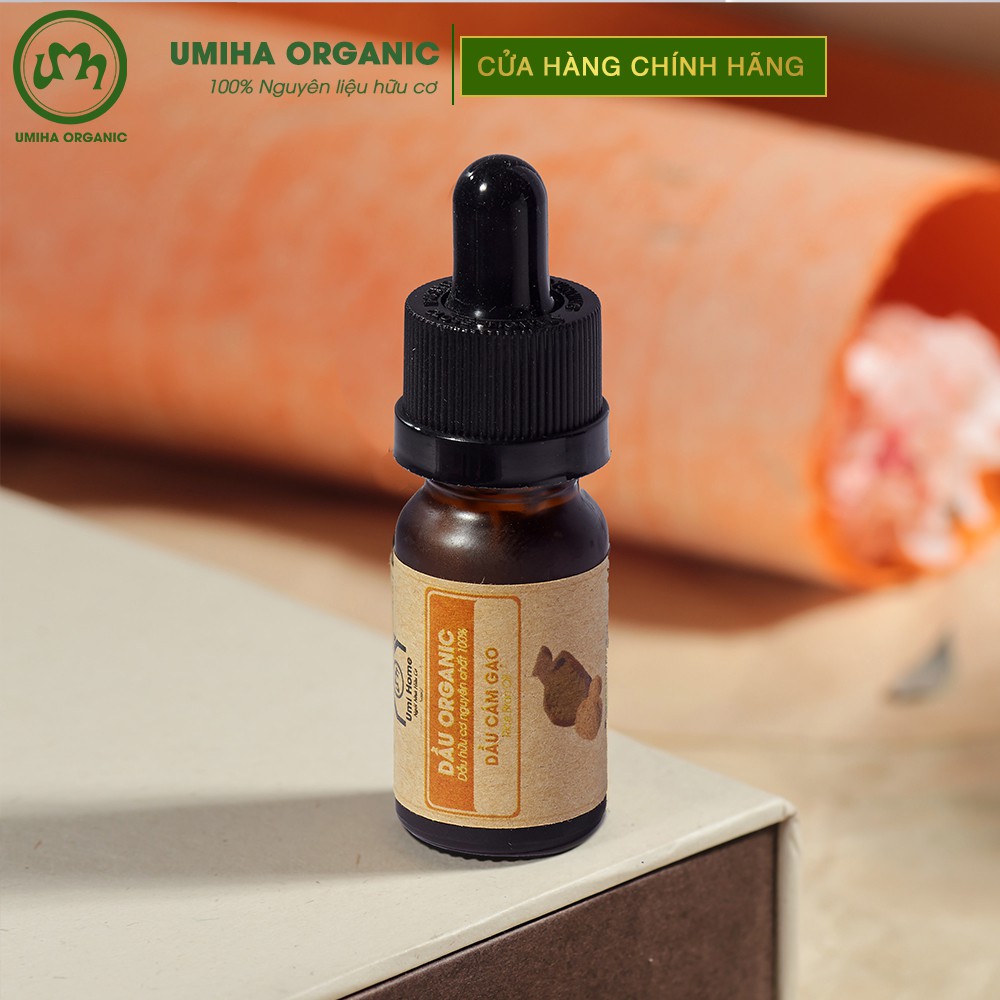 Dầu Cám Gạo Nguyên Chất Umiha 10ml | Virgin rice bran oil 100% Organic