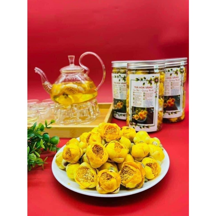 100gr  Trà Hoa Vàng Sấy Lạnh Thượng Hạng - Đặc Sản Rừng