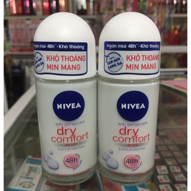 Lăn khử mùi nivea khô thoáng 50ml