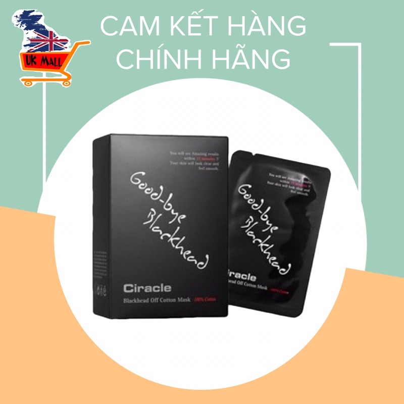 Miếng Đẩy Mụn Đầu Đen Ciracle Goodbye Blackhead