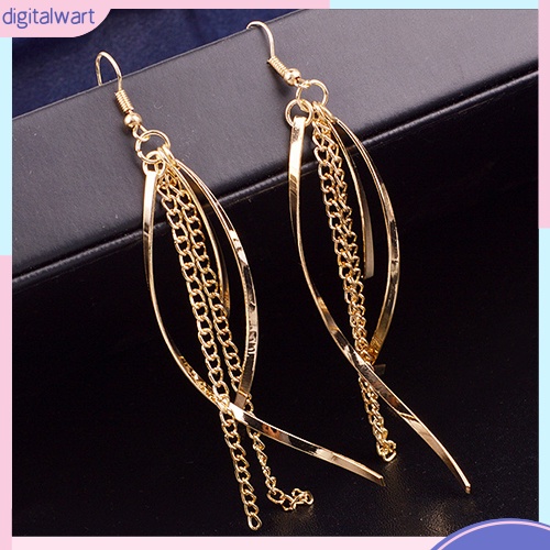 Bông tai dáng dài thời trang sang trọng cho nữ