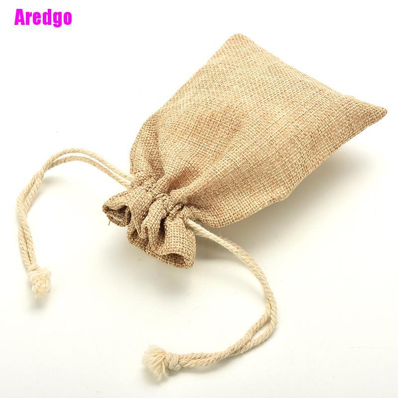 Túi Dây Rút Mini Bằng Vải Bố Dùng Đựng Quà Cưới