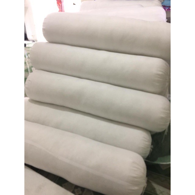 Ruột gối ôm hơi 35X100 cao cấp ép hút chân không có VỎ GỐI làm bằng chất liệu cotton , thoáng khí, hút mồ hôi.