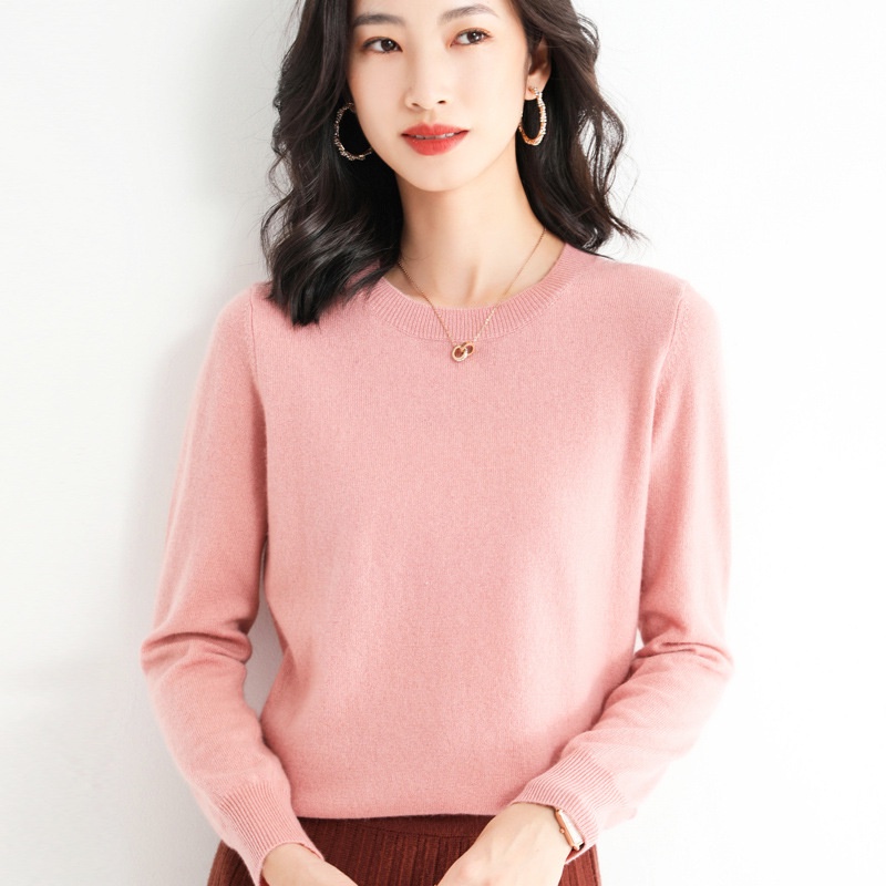 Áo Sweater Nữ Tay Dài Cổ Tròn