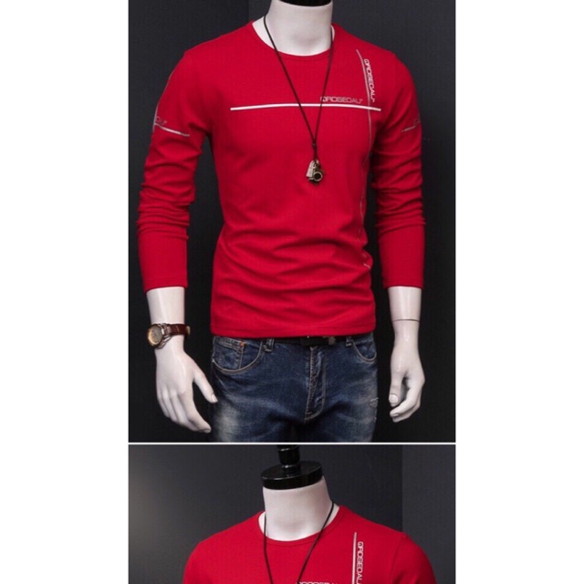 Áo thun dài tay Thu Đông thời trang cá tính