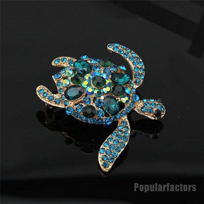 Ghim Cài Áo Hình Chú Rùa Thời Trang