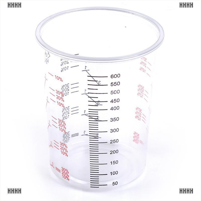 Bộ 10 Cốc Nhựa Trộn Màu Sắc Với Dung Tích 600ml