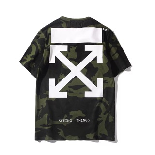Áo Phông Tee OFF WHITE Camo