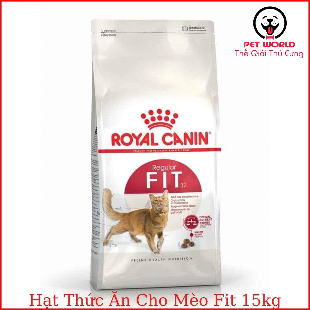 Thức ăn hạt cho mèo trưởng thành Royal Canin Fit 32 (15kg)