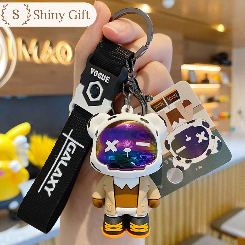 Móc khóa gấu galaxy