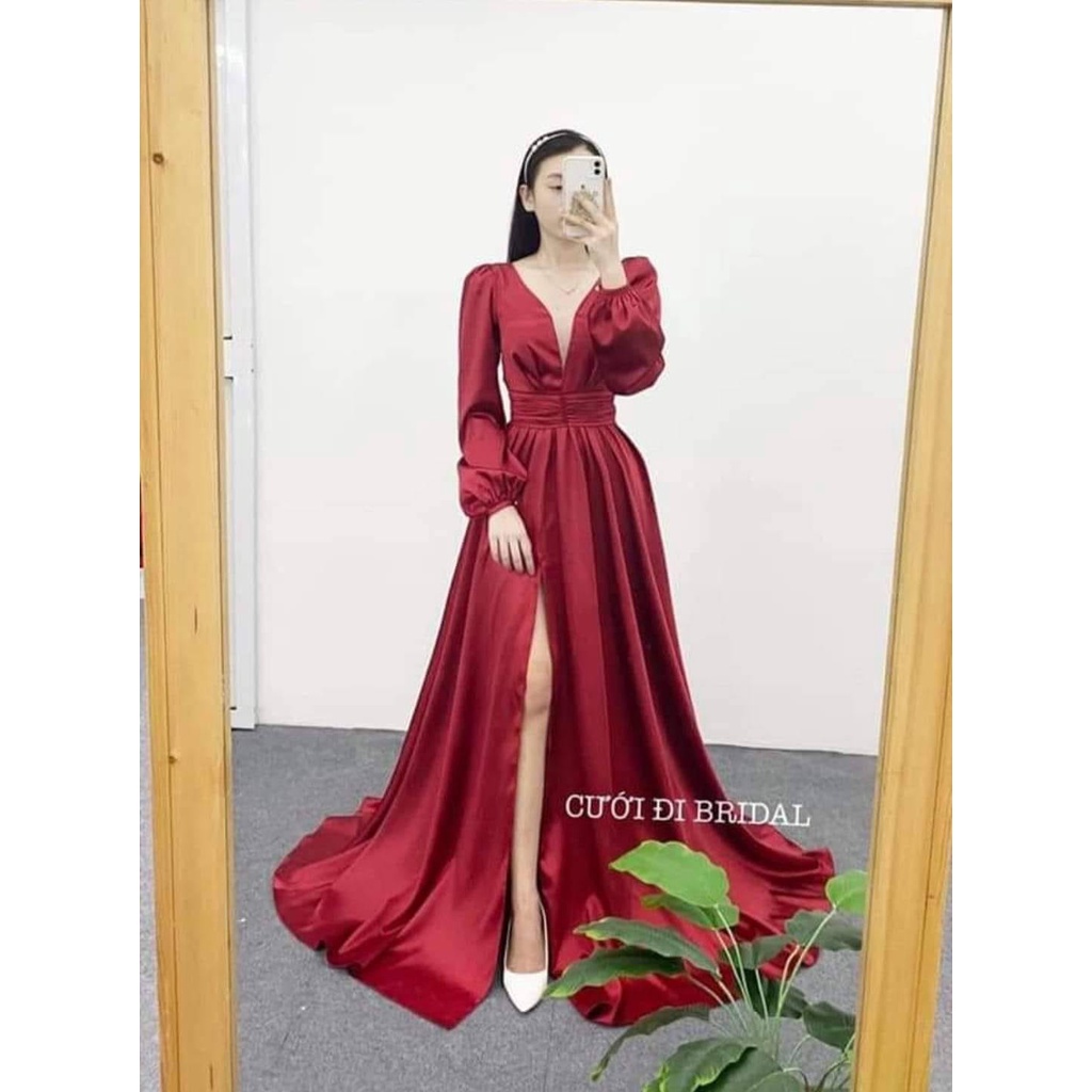 Váy cưới, Đầm thiết kế, Váy cưới đi bàn CD189  - Cưới đi bridal