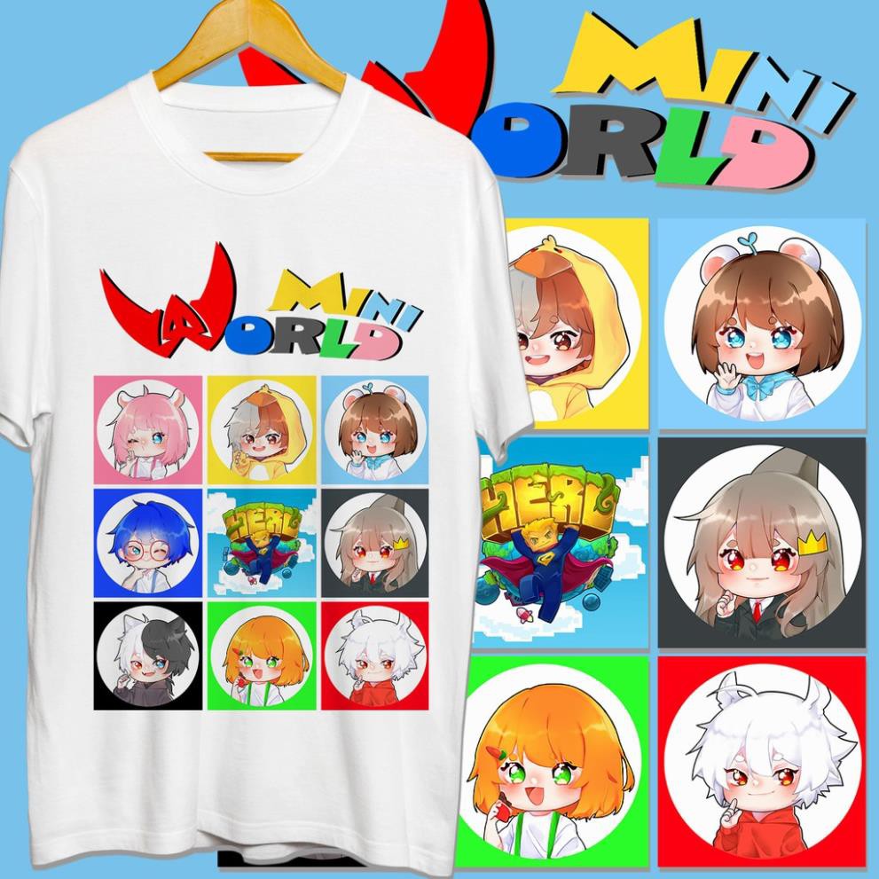 Áo thun Hero Team Mini World Avatar mẫu mới cực đẹp,