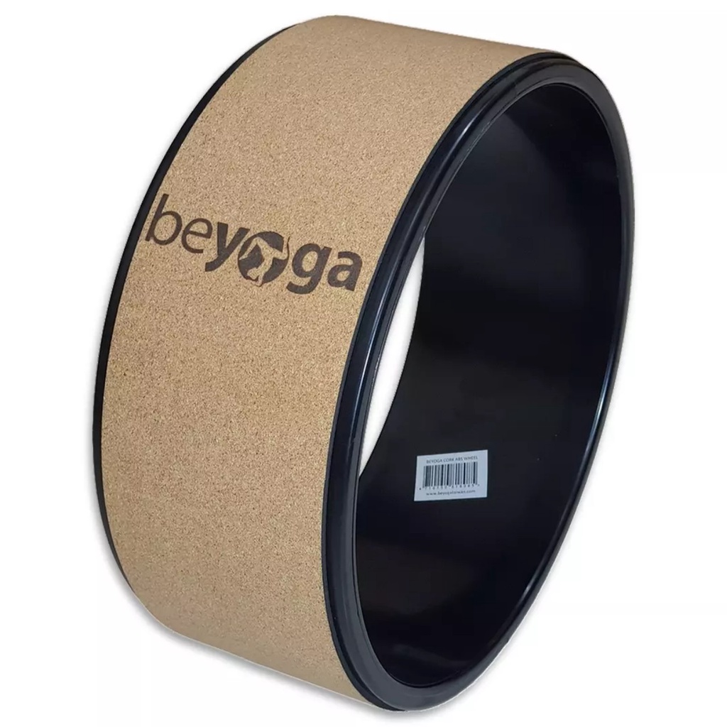 Vòng Tập Yoga Khung Nhựa ABS Cao Cấp, Bọc Gỗ Bần Tự Nhiên, Chống Trơn Trượt, Nhập Khẩu Đài Loan,Hãng beYoga