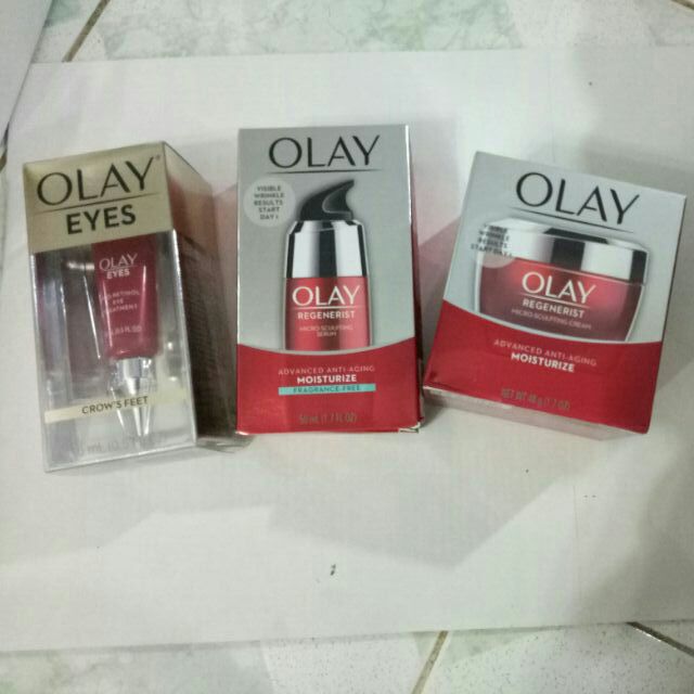 Bộ Olay Regenerist 3 món theo yêu cầu