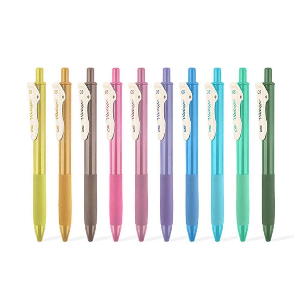 Bút Gel mực nước Ruột 0.5mm 20 Màu Sắc Tùy Chọn ST475