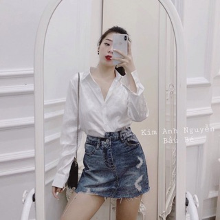 Sơ mi lụa LV