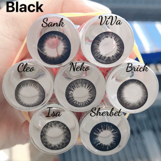 Lens black đen