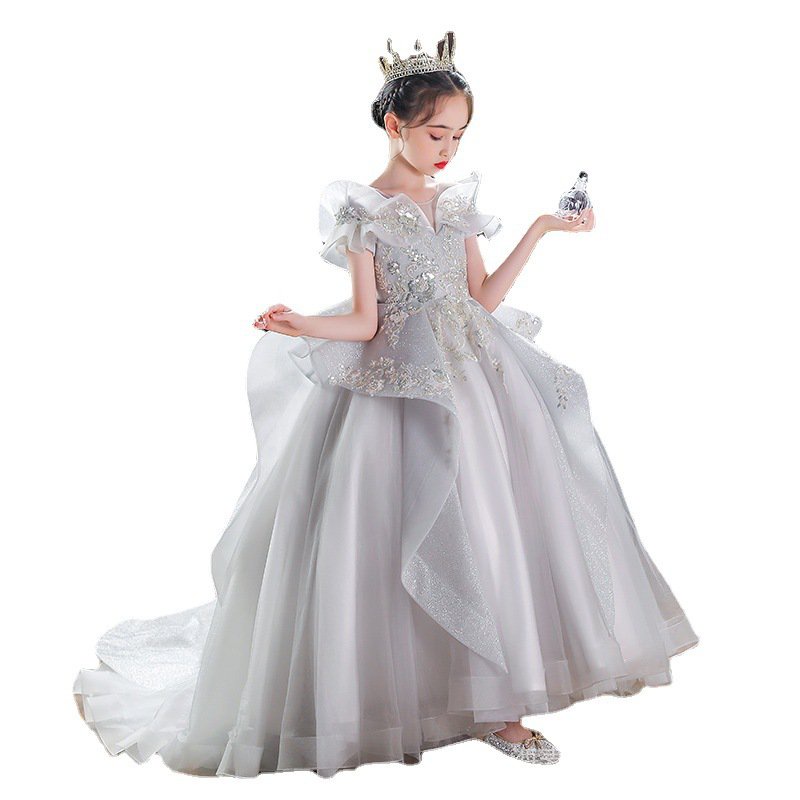 Đầm Công Chúa Dự Tiệc Phong Cách Phương Tây Cho Bé Gái