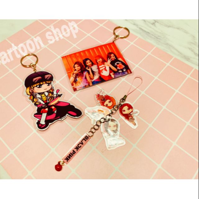 Combo 3 móc khóa BlackPink 40k