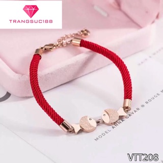 Vòng Tay Titan Chỉ Đỏ VTT208