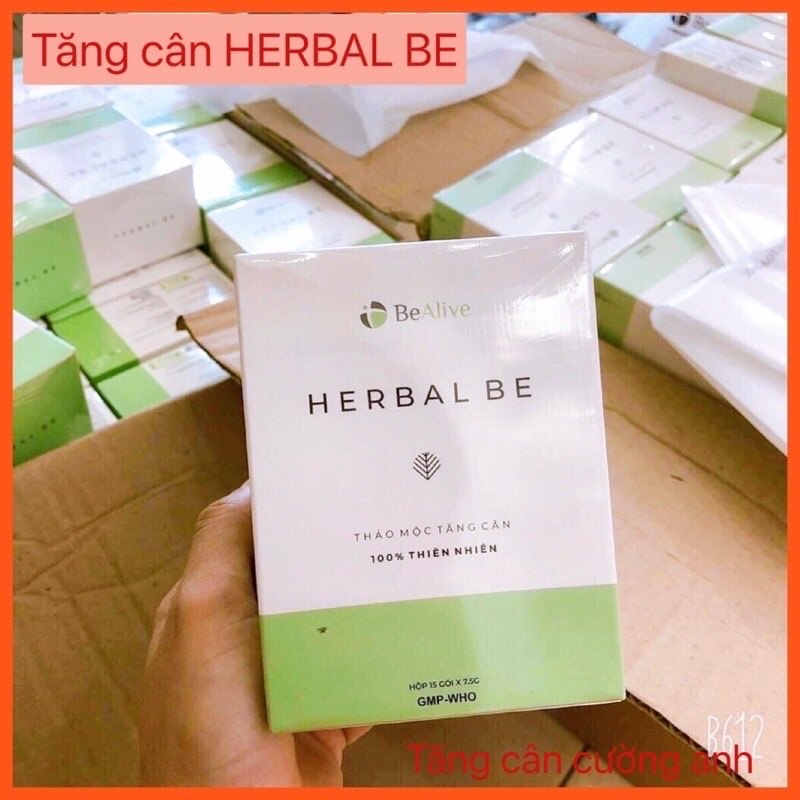 VIÊN UỐNG TĂNG CÂN HERBAL BE của BEALIVE