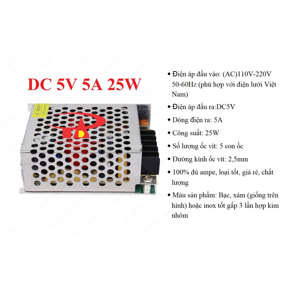 NGUỒN TỔ ONG 5V - 5A/10A/20A  NÊN MUA,LOẠI TỐT GIÁ RẺ,BẢO HÀNH 12 THÁNG.