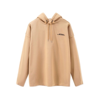Áo Hoodie nam nữ AODEC O2 Basic Beige