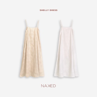 Váy hai dây sóng nhăn Naked by V - Shelly Dress