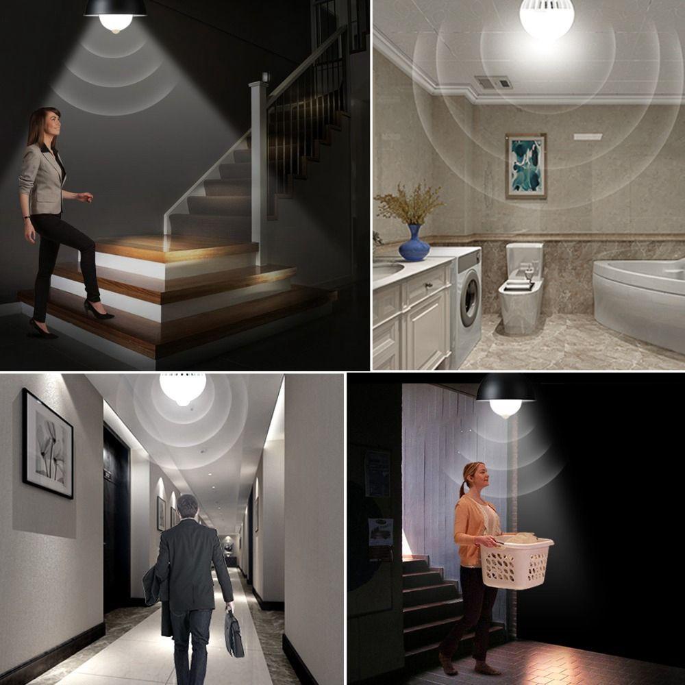 YIYU Bóng Đèn LED E27 Thông Minh Siêu Nhạy