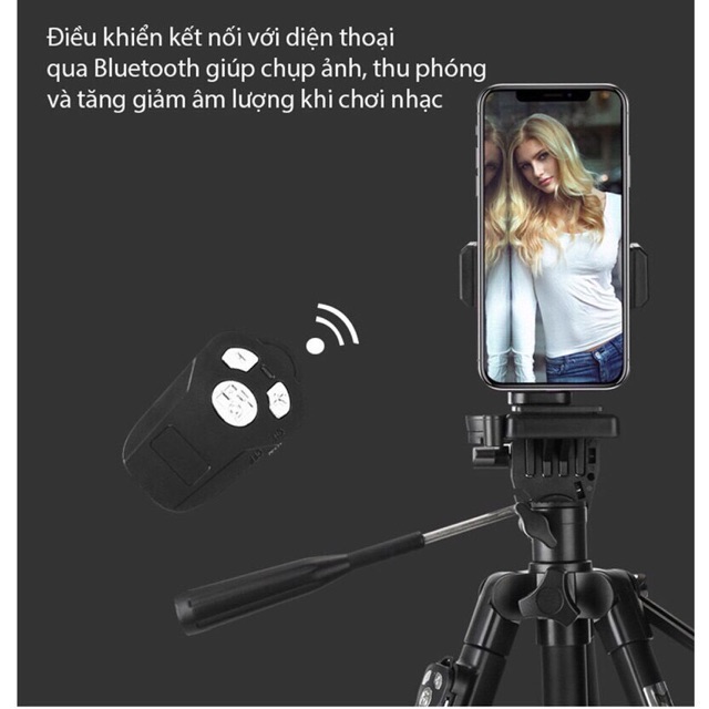 [Free ship 50k] Triprod 3366 kèm điều khiển Bluetooth- mẫu mới cao 140cm