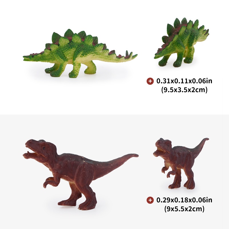 Set 6 mô hình khủng long đồ chơi COOLPLAY cho bé