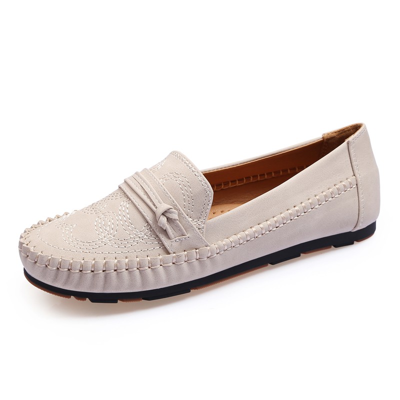 HÀNG CÓ SẴN _ Giày Lười Phối Nơ Siêu Mềm BIG SIZE | BigBuy360 - bigbuy360.vn