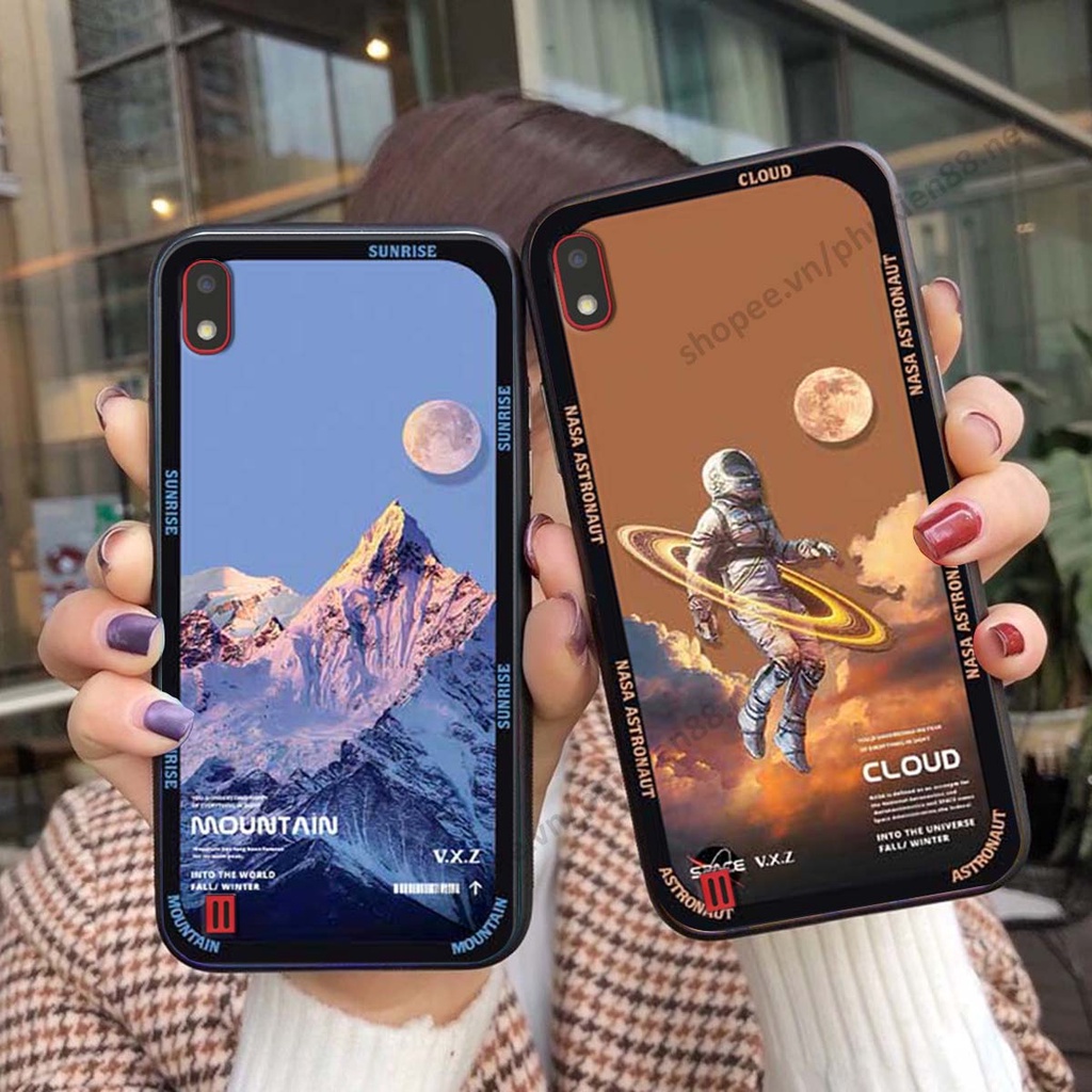 Ốp Samsung A10 / M10 hình vũ trụ, mountain, cloud phong cách cá tính