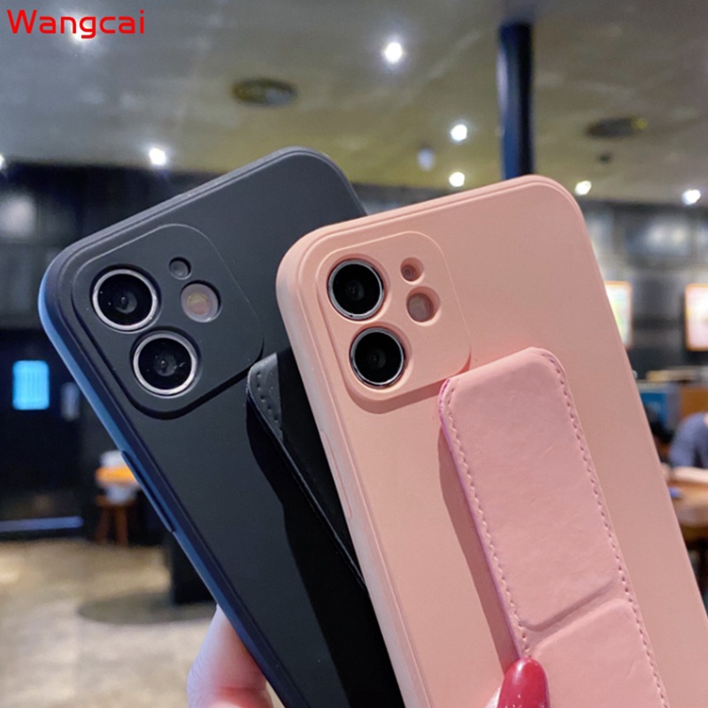 Ốp điện thoại TPU dẻo màu sắc kẹo ngọt có giá đỡ nam châm cho Samsung Galaxy S10Lite 2020 Note 10 Plus Lite Grand Prime