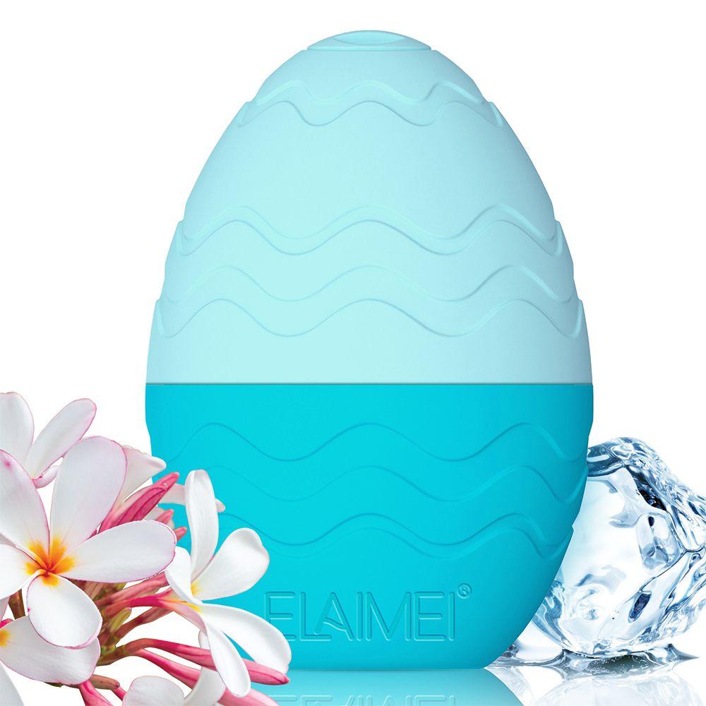 Khuôn Silicone Làm Đá Mát Xa Chăm Sóc Da Mặt