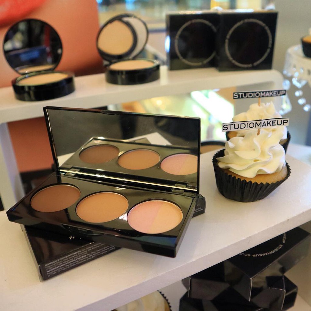 [Mã FMCGM100 - 10% đơn 500K] Tạo khối STUDIOMAKEUP FACE SCULPTING & HIGHLIGHTING PALETTE SFS-01 | BigBuy360 - bigbuy360.vn