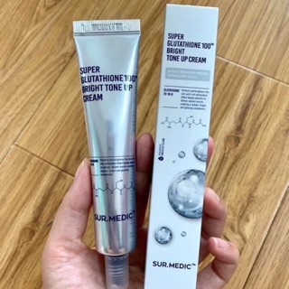 Kem Dưỡng Trắng Nâng Tông Da - Super Glutathione 100 Bright Tone Up Cream
