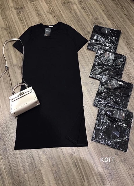Đầm Maxi Cổ Tròn Ngắn Tay - Hàng Loại 1m - VN22