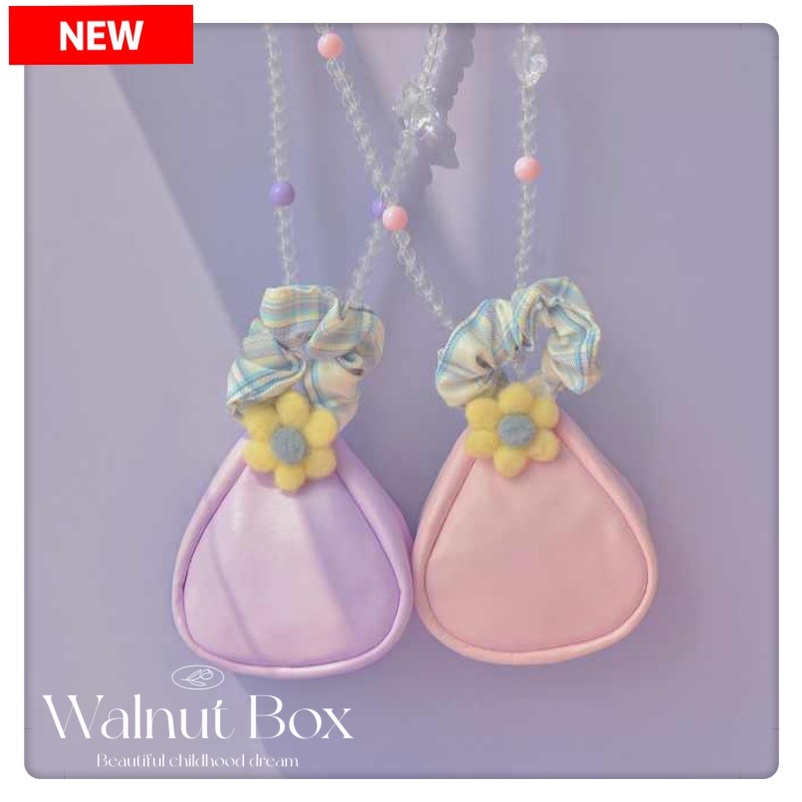 [Walnut Box] Original Purple Flower Red Envelope Mini Bag