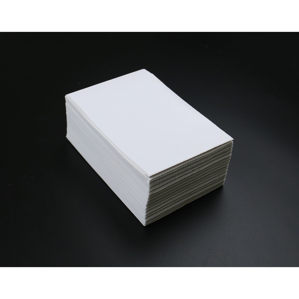 Giấy In Nhiệt A6 Tự Dính Dạng Tập 500 Tem 100x150mm - Giấy in đơn Shopee - TMĐT