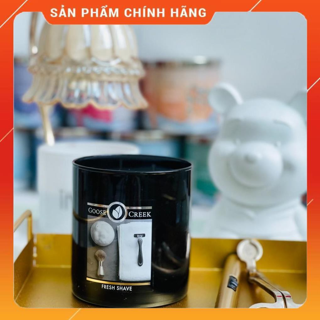 [ HÀNG USA ] Nến thơm Goose Creek Fresh Shave Large Jar 2 bấc 453gr