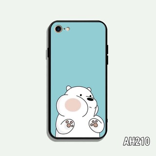 [FREESHIP ĐƠN TỪ 50K] Ốp lưng iPhone 6 Plus/6s Plus in hình gấu We Bare Bears