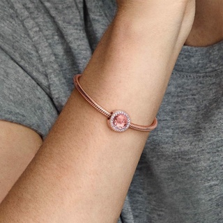 [Hạt charm bạc 925] [Hạt charm pandora] Hạt charm đính đá kiểu Pandora cao cấp YAC06