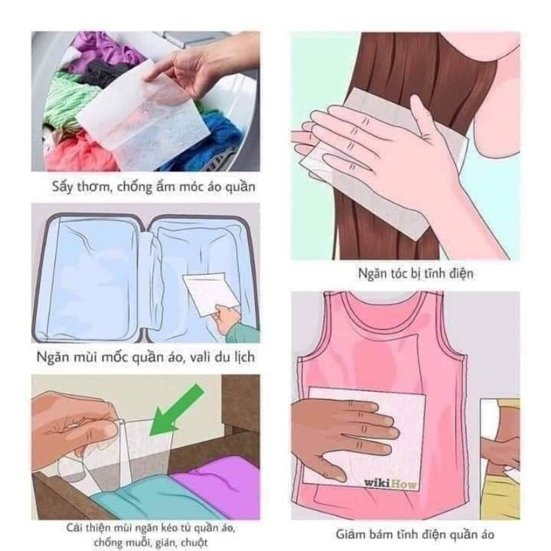 Giấy thơm Bounce Mỹ tách lẻ Mỹ