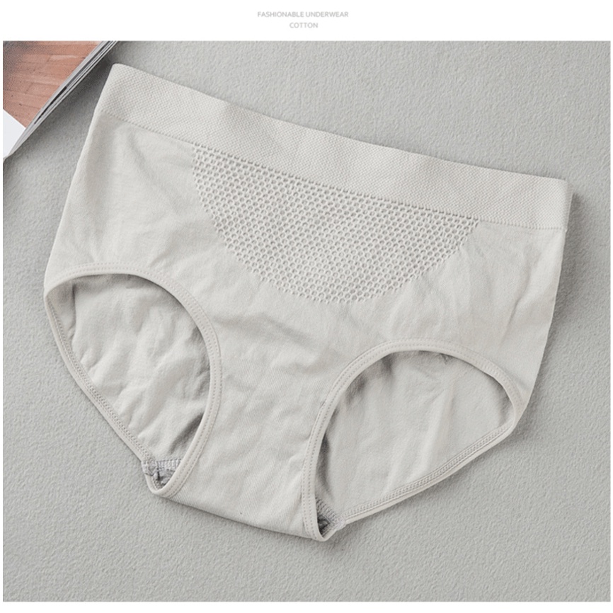 Quần lót nữ cotton freesize ôm bụng nâng mông có túi zip cho 40-63kg KIMCHIBIKINI kháng khuẩn thông hơi xuất nhật QL002