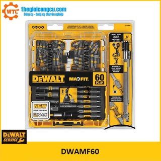 Bộ mũi vít 60 chi tiết DeWALT DWAMF60( hàng chính hãng)