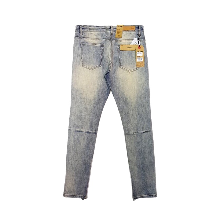 Quần jean nam zipper form skinny  Rách gối Streetwear Thesix [#902R] | BigBuy360 - bigbuy360.vn