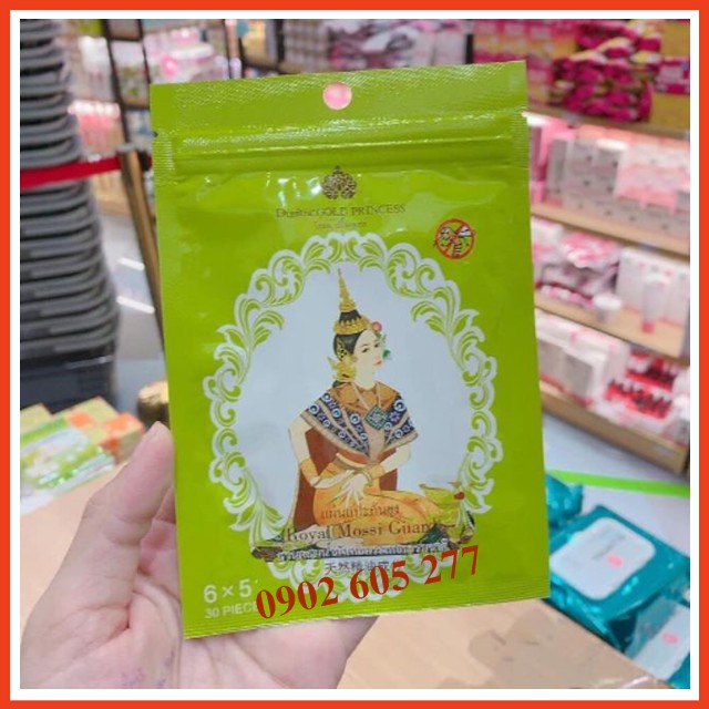 [CHÍNH HÃNG]  miếng Dán Đuổi Muỗi Thái Lan Gold Princess