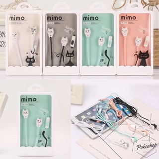 Tai nghe mimo siêu kute (Hình mèo cute phô mai que)