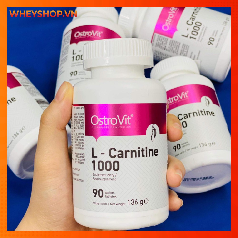 Viên uống hỗ trợ giảm cân OstroVit L-Carnitine 1.000mg